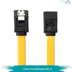 کابل دیتا SATA 2.0 قفل دار نارنجی