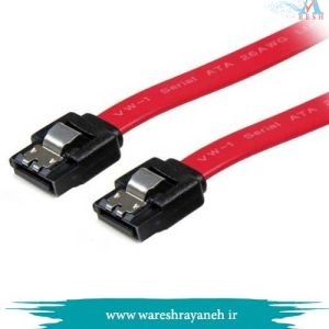 کابل دیتا SATA 2.0 قفل دار قرمز